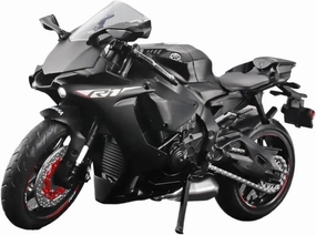 Mini Simulation Motorcycle Toys 1:12 for Yamaha YZF-R6S2020 Cale Motorcycle Model Toys Adult for Boys(Black)