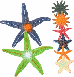 Mipcase 8pcs Colored Sea Star Diving Toys for Boys and Girls Fun Pool Toys for Ages Improve Swimming Skills Lightweight and Easy to Store for Underwater Games