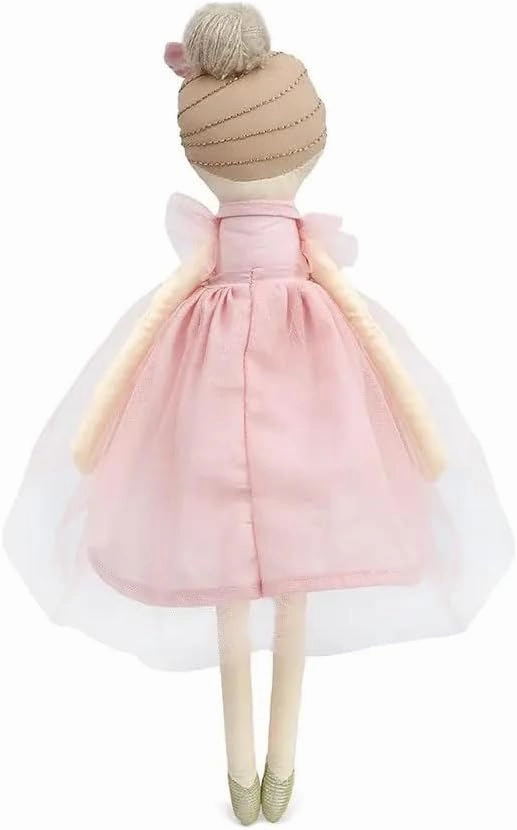 MON AMI Valentina Stuffed Doll – 15”, Soft & Elegant Stuffed Plush Doll for Little Girls, Use as Toy or Room Decor, for Kids of All Ages