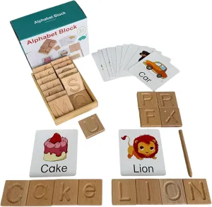 Montessori Toys - Letter Tracing for Kids Ages 3-5 - Montessori Alphabet Letters - Letter Tracing - Preschool Learning Activities - Alphabet Arc Letters - ABC Flashcards - Flashcards for Toddlers