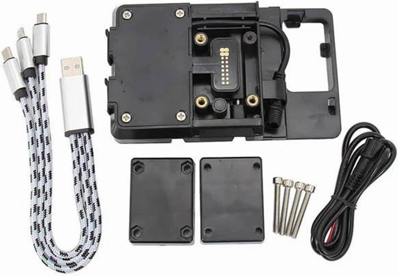 Motorcycle Cell Phone Mount for Ducati Multistrada1200 2010-2020 Motorcycle GPS Navigation Board Bracket(Phone Bracket)