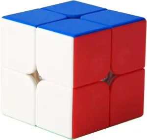 Moyu 𝐌𝐨𝐲𝐮 RS2M Evolution 48 Magnets 2x2 Magnetic Speed Cube Adjusted Tension 2 by 2 Speed Cube with Concave Ball Structure Design Stickerless Mini Cube Puzzle Toy