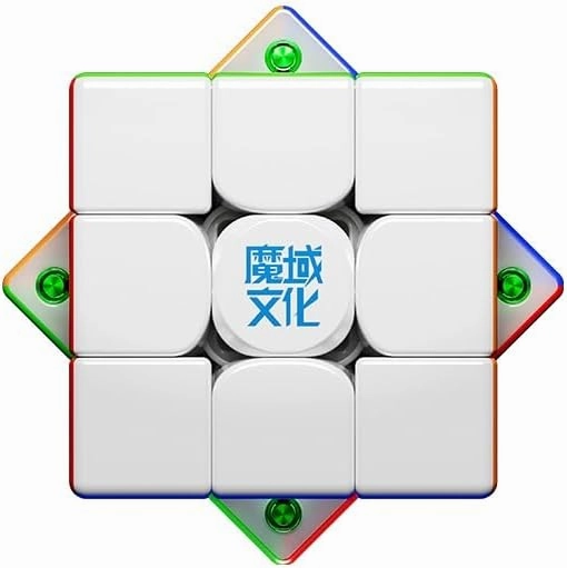 Moyu WEILONG V11 2025 Speed Cube 3x3 Stickerless Puzzle Cube Professional Magnetic Master Cube(Magnetic Version)