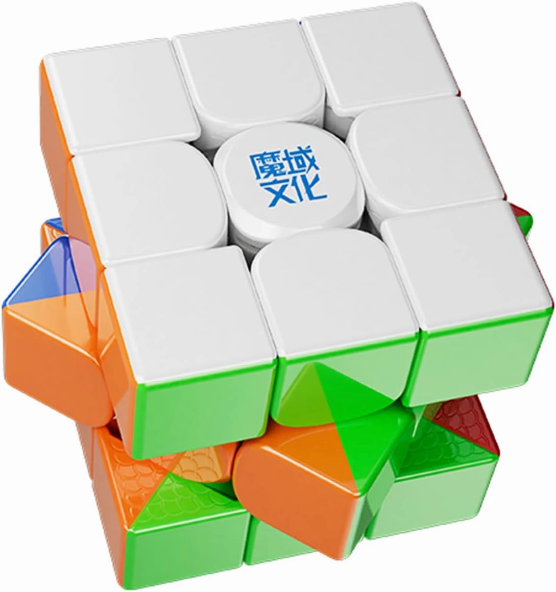 Moyu Weilong WRM V10 2024 MagLev Ball-core UV Coated Speed Cube 3x3 Stickerless Puzzle Cube Professional MagLev Magnetic Master Cube (20M Ball Core MagLev UV Coated Version)