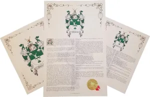 Mr Sweets Sugden - Coat of Arms, Crest & History 3 Print Combo - Surname Origin: English England
