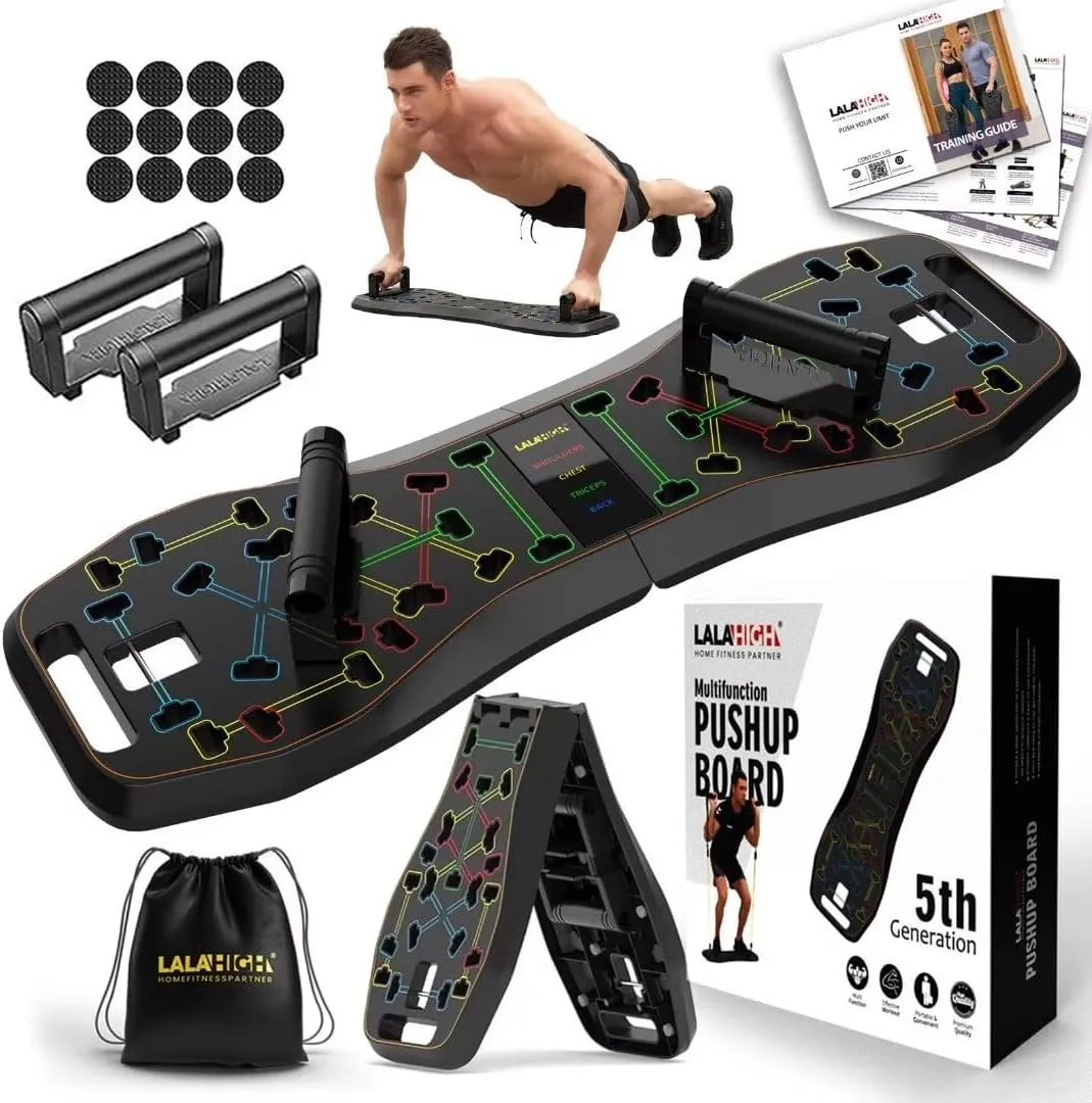 Multifunctional folding push-ups fitness plate new abdominal equipment push-up plate push-ups home exercise equipment