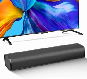 MZEIBO Sound Bar for Smart TV, Bluetooth Soundbar for TV, 50 Watts Mini Sound Bar with ARC/Optical/AUX, Surround Sound System for TV/PC/Gaming/Projectors