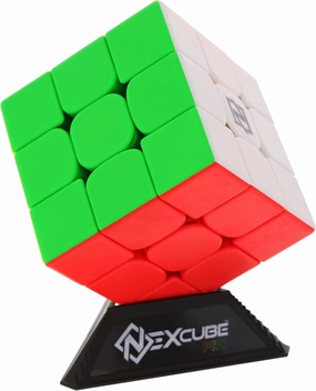 Nexcube Pro 3X3 - Puzzle - for Ages 8  - The Cube of Speed and Thinking of The Pros - Round Facilecoins Rotation - 1 Player Puzzle