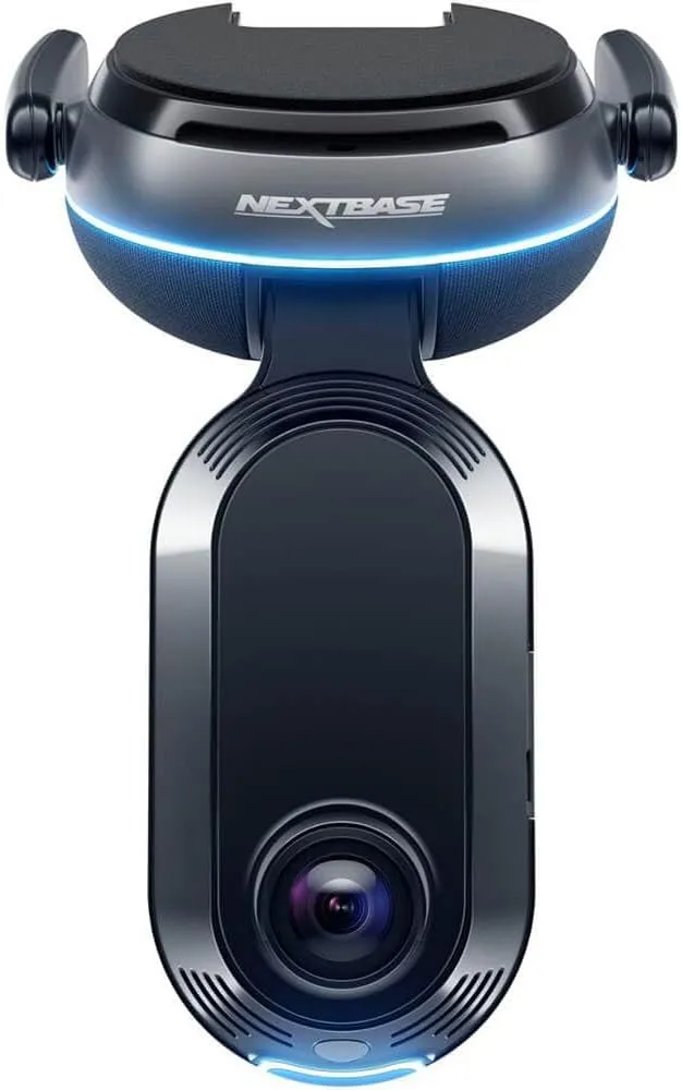 NEXTBASE iQ 1K Smart HD Dash Cam Pro with 4G/LTE and GPS, 64G Micro SD Card Bundle, 1080p High Definition Dual Dashcam Front & Rear with Smart Sense Parking, Emergency SOS, and Roadwatch AI