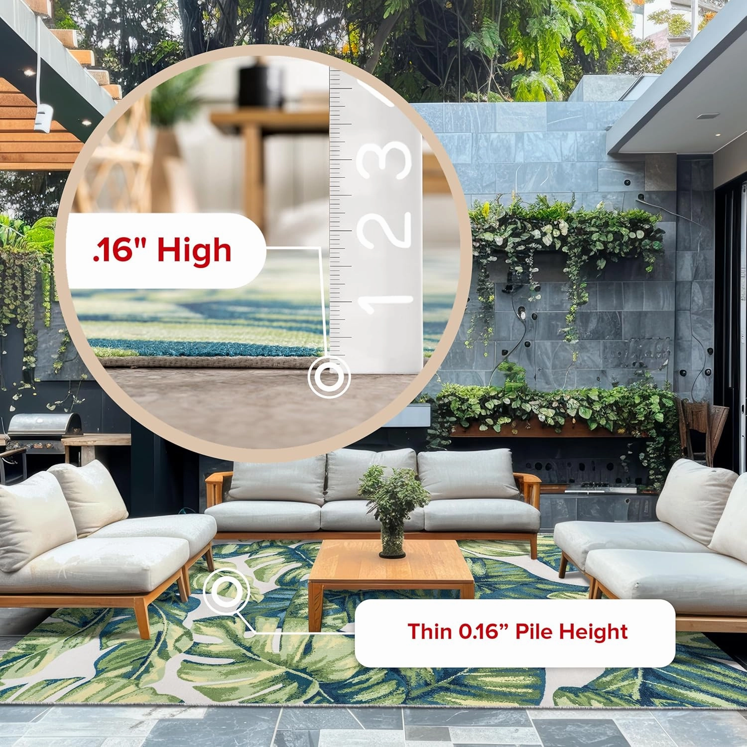 nuLOOM Lisa Floral Indoor/Outdoor Runner Rug, 2'7" x 6', Multi
