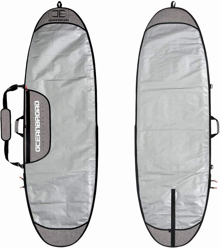 OCEANBROAD Surfboard Longboard Bag Day Bag Board Cover 5'0, 5'6, 6'0, 6'6, 7'0, 7'6, 8'0, 8'6, 9'0, 9'6, 10'0