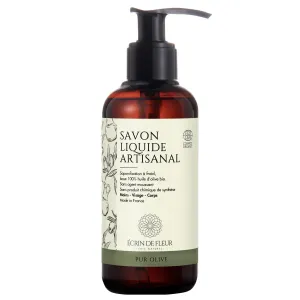 Organic Pure Olive Liquid Soap, Artisan Crafted in South France, Cold Processed, 8.45 fl. oz.
