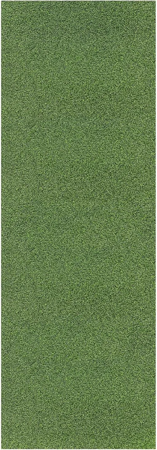 Ottomanson Artificial Turf Golf Hitting Mat 3' x 30' Indoor/Outdoor Waterproof Synthetic Fake Grass for Putting Practice Baseball Football Sports Gym Backyard, Custom Size 2' up to 30'