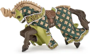Papo Weapon Master Dragon Horse Toy, Green/Gold