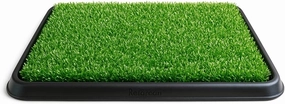 Pet Green Potty Training Toilet Artificial Grass Pad – Sustainable Dog Grass Pad with Tray for Apartment, Home – Dog Potty Tray Pet Mat for Easy Training – Easy to Clean – Extra Refill Available