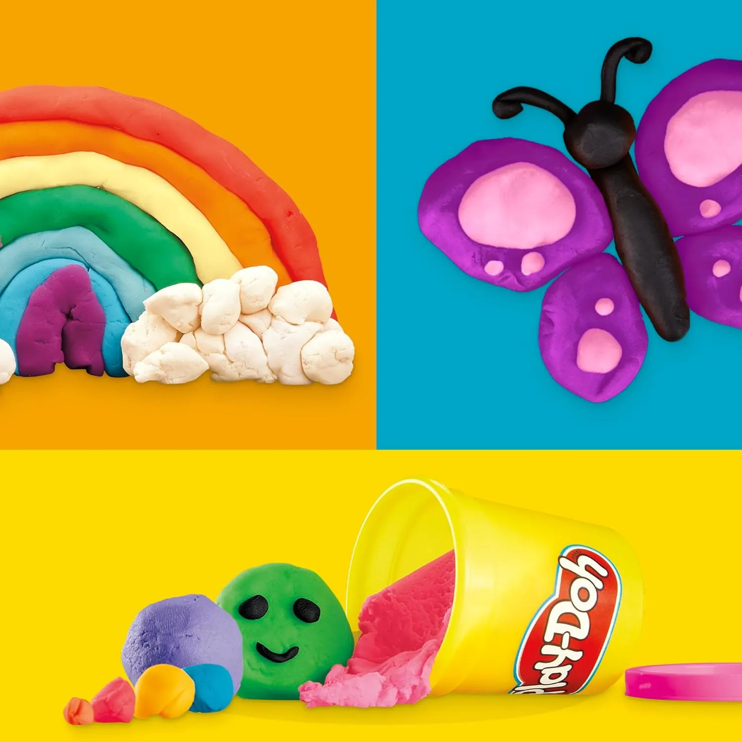 Play-Doh Jewel Colors Bulk 12-Pack of 4-Ounce Cans, Party Favors, Kids Arts & Crafts, Preschool Toys, Ages 2  (Amazon Exclusive)