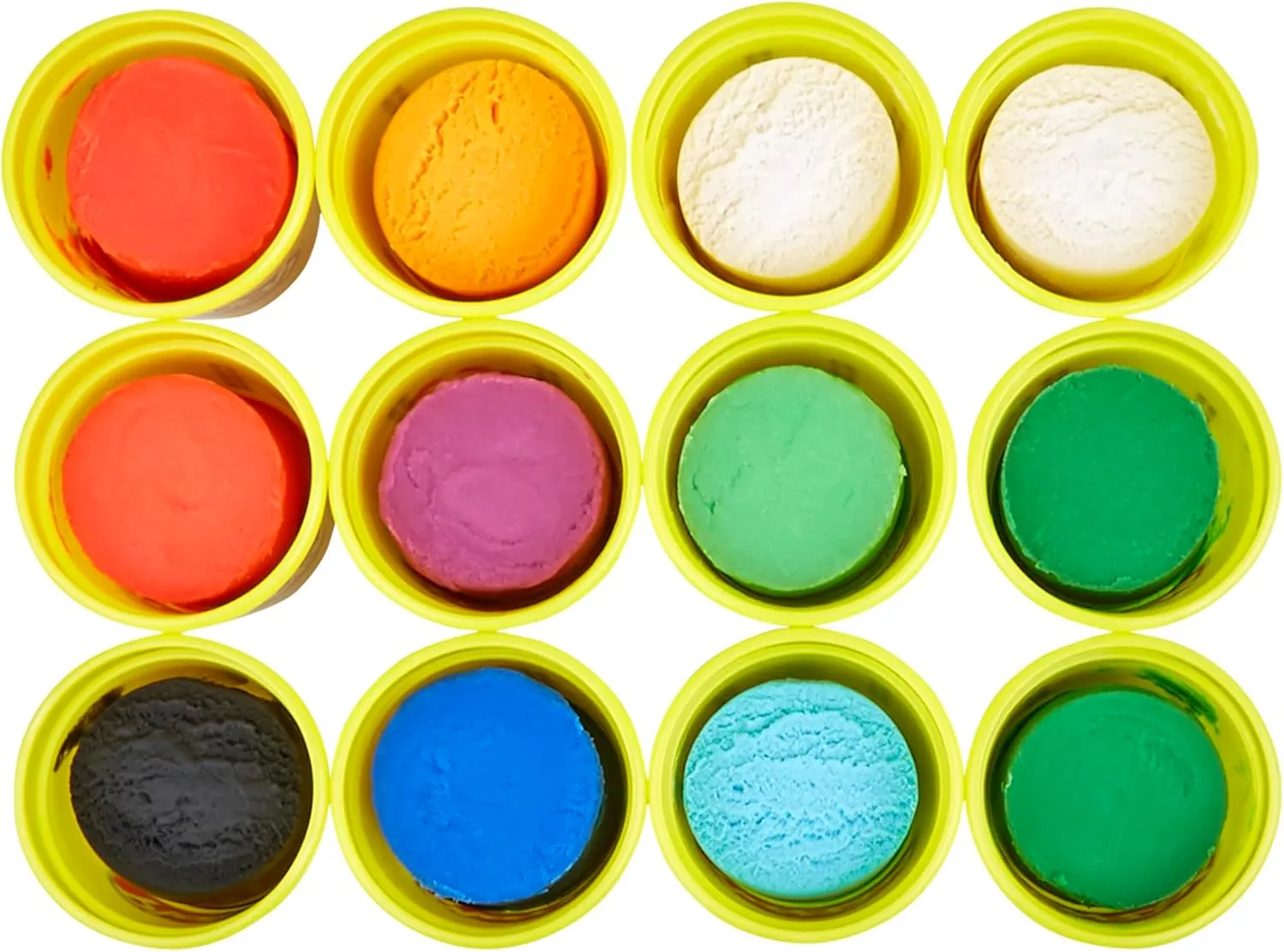 Play-Doh Jewel Colors Bulk 12-Pack of 4-Ounce Cans, Party Favors, Kids Arts & Crafts, Preschool Toys, Ages 2  (Amazon Exclusive)