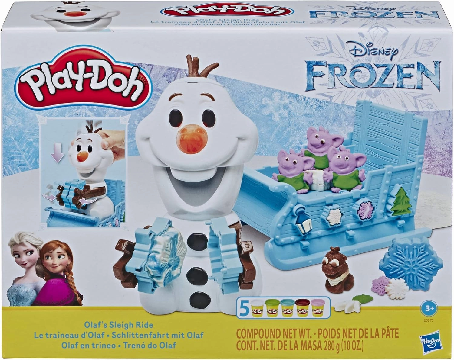 Play-Doh Featuring Disney Frozen Olaf's Sleigh Ride