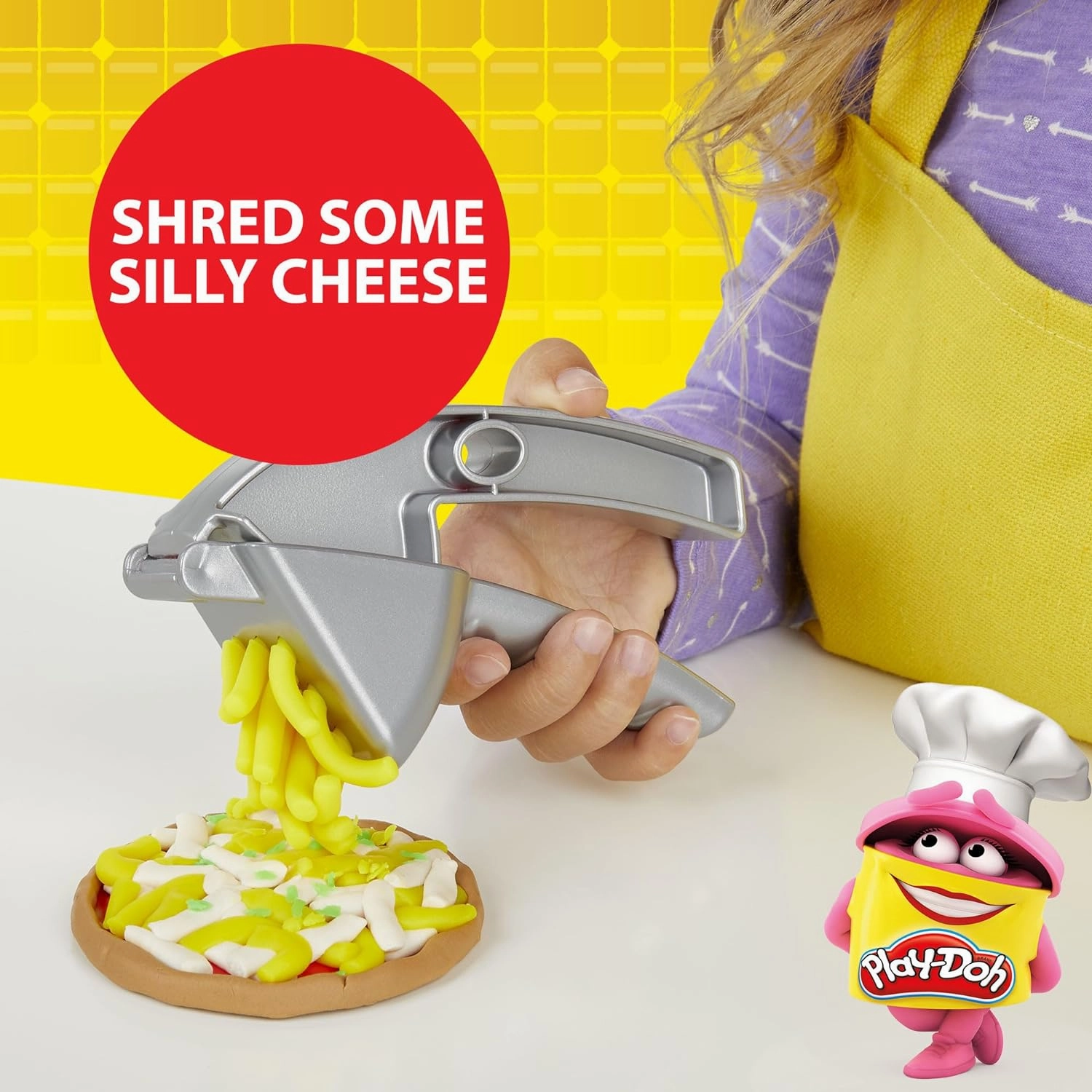 Play-Doh Stamp 'N Top Pizza Oven Toy with 5 Non-Toxic Colors