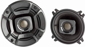 POLK AUDIO DB402 DB  Series 4" Coaxial Speakers with Marine Certification, Black