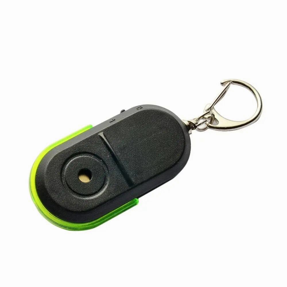 Portable Wireless Anti-Lost Alarm Key Finder Locator Keychain Whistle Sound LED Light Mini Search Anti Lost Key Finder Styling
