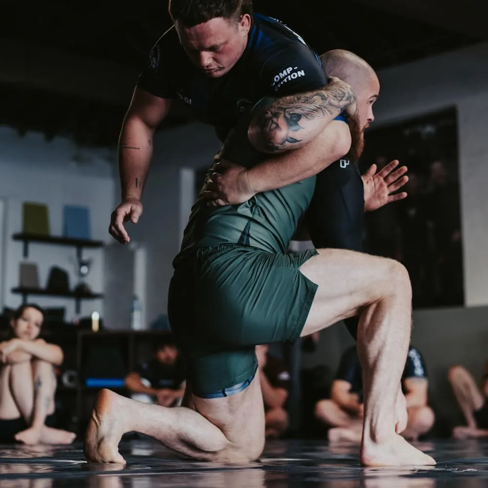 Progress Jiu Jitsu Academy BJJ Board Shorts | Comfortable & Durable Mens Brazilian Jiu Jitsu Gym Shorts