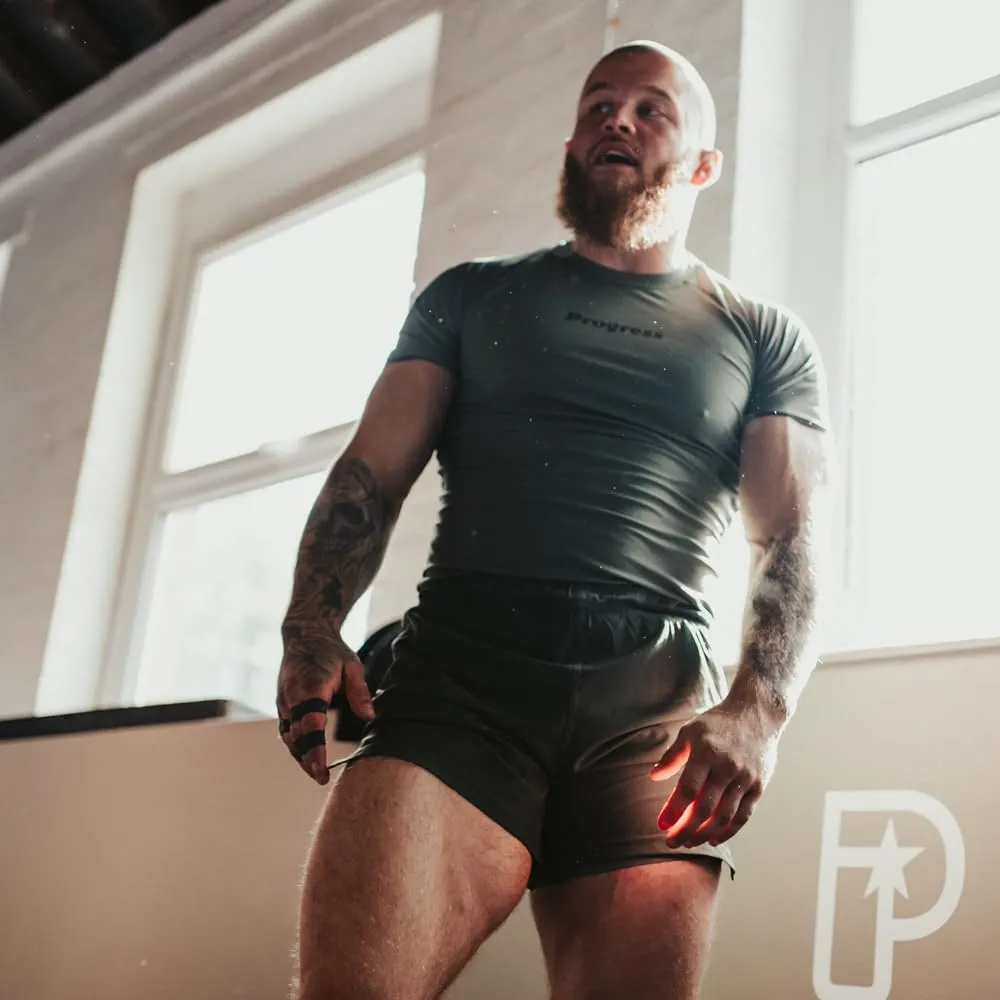 Progress Jiu Jitsu Academy BJJ Board Shorts | Comfortable & Durable Mens Brazilian Jiu Jitsu Gym Shorts