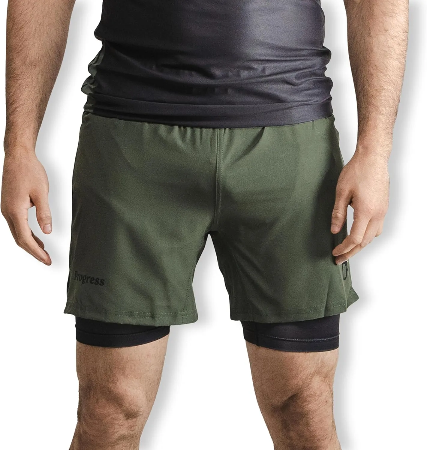 Progress Jiu Jitsu Academy BJJ Board Shorts | Comfortable & Durable Mens Brazilian Jiu Jitsu Gym Shorts