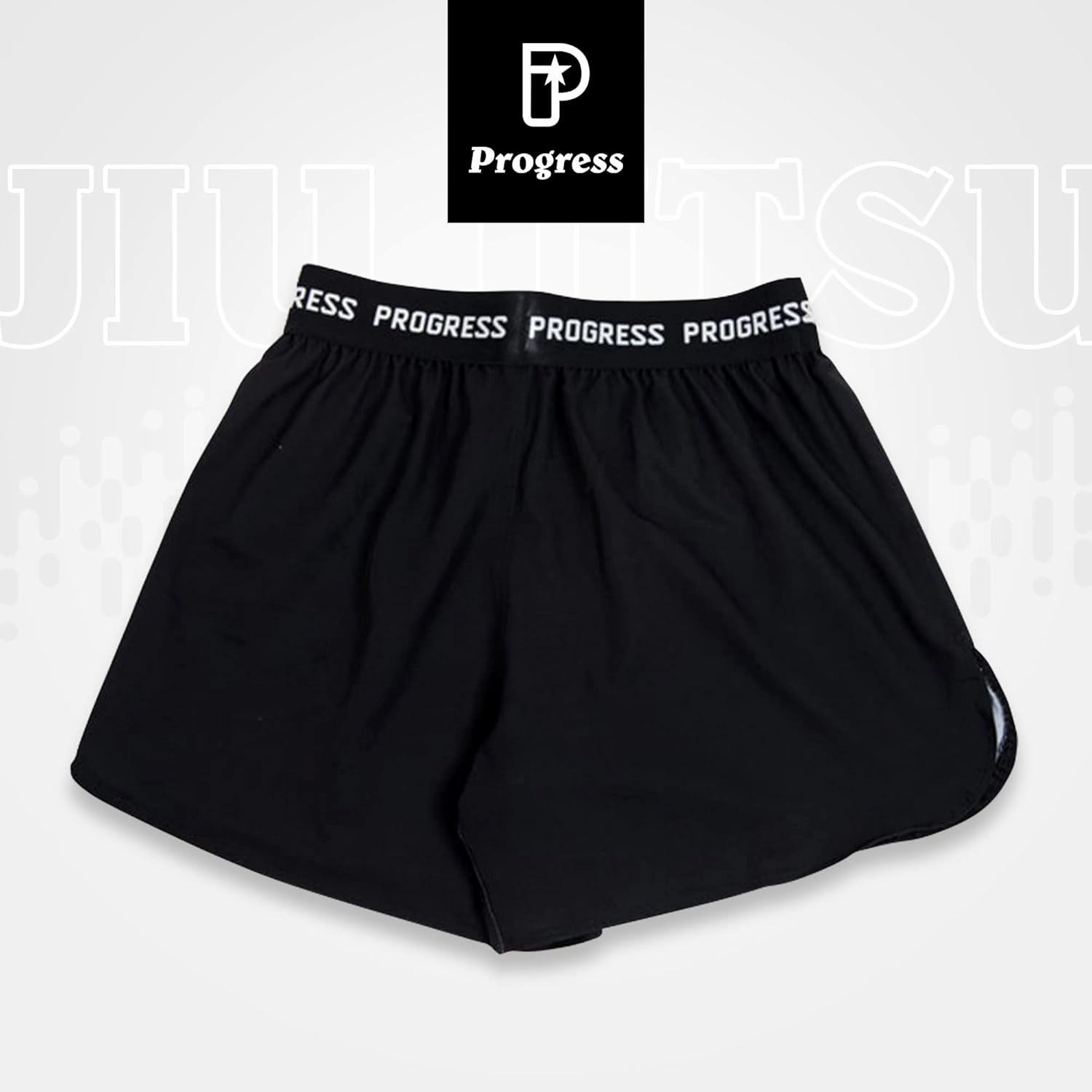 Progress Jiu Jitsu Academy BJJ Board Shorts | Comfortable & Durable Mens Brazilian Jiu Jitsu Gym Shorts