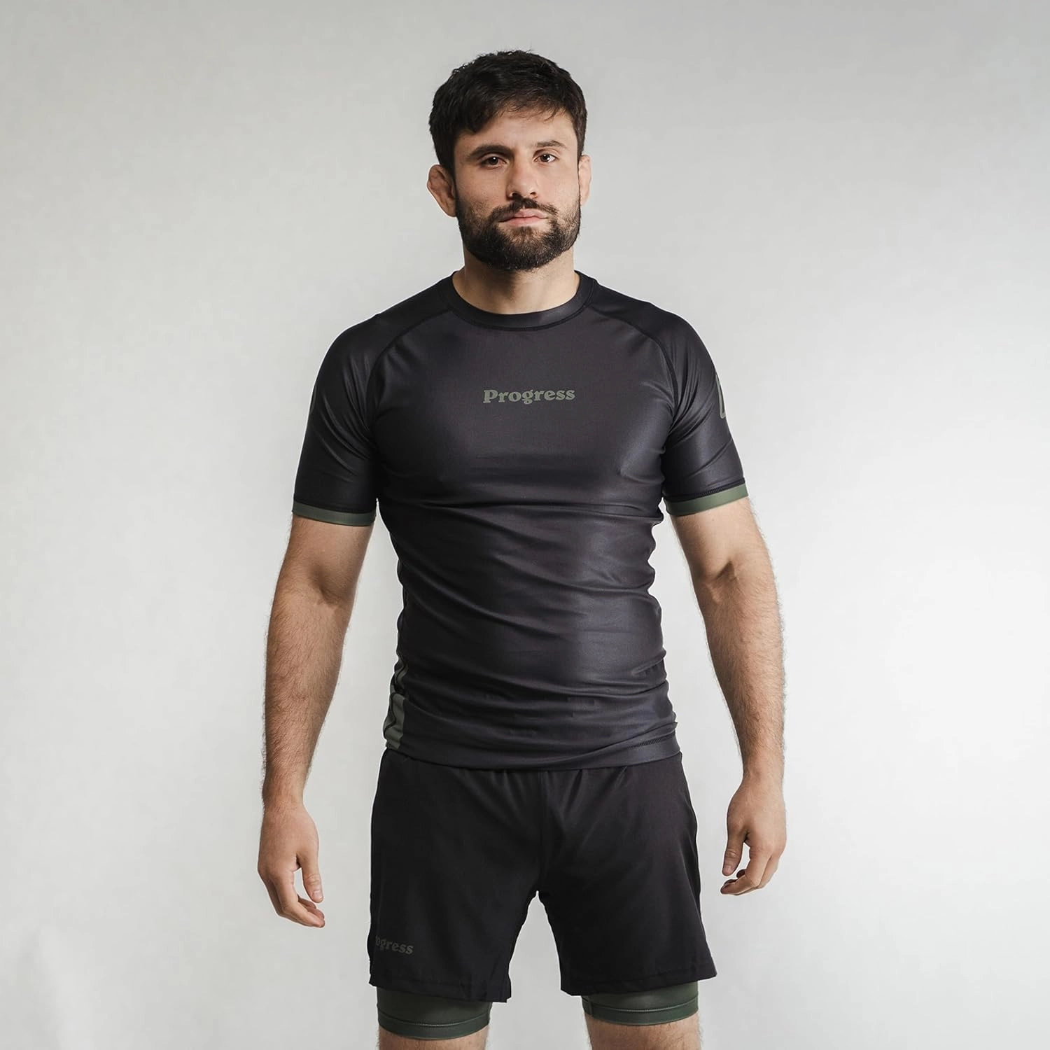 Progress Jiu Jitsu Academy BJJ Board Shorts | Comfortable & Durable Mens Brazilian Jiu Jitsu Gym Shorts