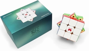 QY X Man Tornado V4 M 2024 Magnetic Speed Cube 3x3 Stickerless（Flagship Version）