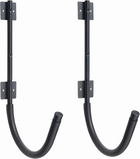 RAD Sportz 2-Pack of Kayak Storage Hook Sets - Kayak Wall Mount Hangers with 100lb Capacity Per Pair for Paddleboards, Surfboards,