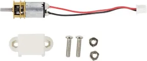 Reduction Rotating N20 DC Gear Motor with Wire, Miniature Mini Metal Gear 3V 220-300rpm Smart Car Robot DIY Motor　 with Bracket Kit Hobby Geared (Size : 220rpm, Color : 3v)