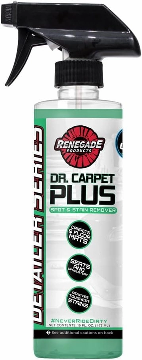 Renegade Products USA Dr. Carpet Plus - Advanced Spot & Stain Remover for Immaculate Carpets (1 Gallon)