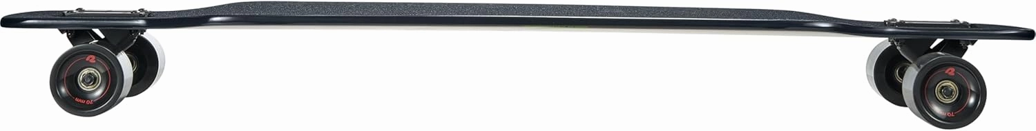 Retrospec Rift Drop-Through Longboard Skateboard Complete Canadian Maple Wood Cruiser w/Drop-Through Trucks for Commuting, Cruising, Carving & Downhill Riding
