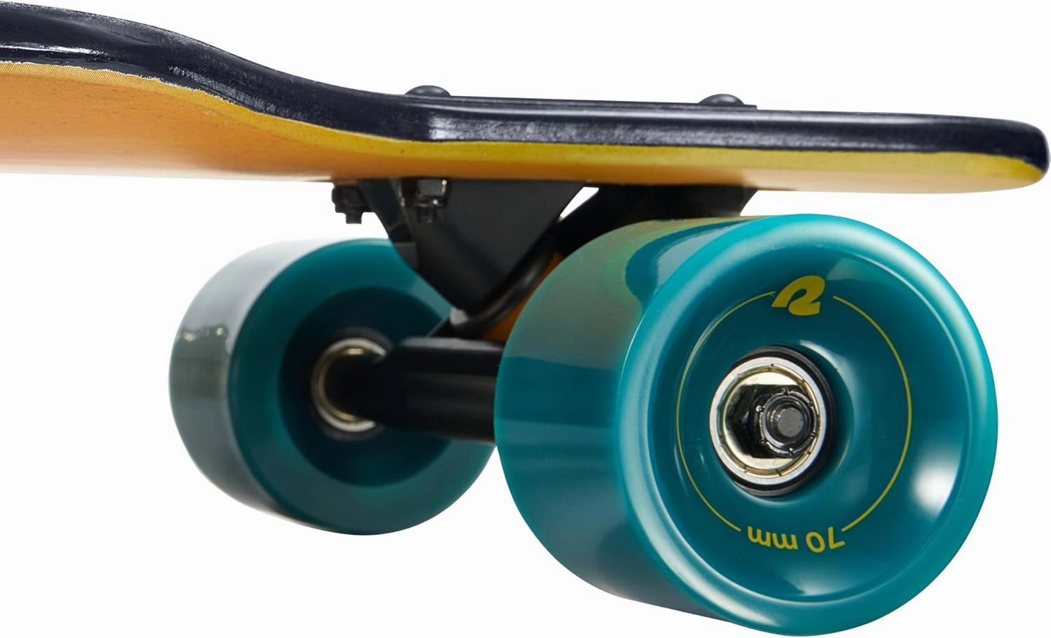 Retrospec Rift Drop-Through Longboard Skateboard Complete Canadian Maple Wood Cruiser w/Drop-Through Trucks for Commuting, Cruising, Carving & Downhill Riding