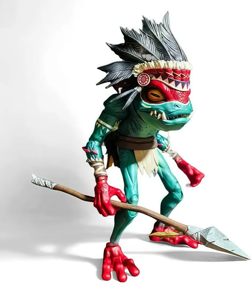 RUGNAIL-Mithril Action 1/10 Action Figures, Mermaid Tribe Theme, Boutique Collectible Action Figures. (Wave Chief · Tuluka Characters)