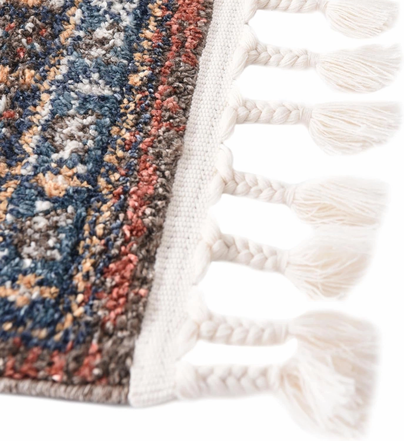 Rugs.com Aramis Collection Rug – 6 Ft Runner Rust Red Medium Rug Perfect for Hallways, Entryways
