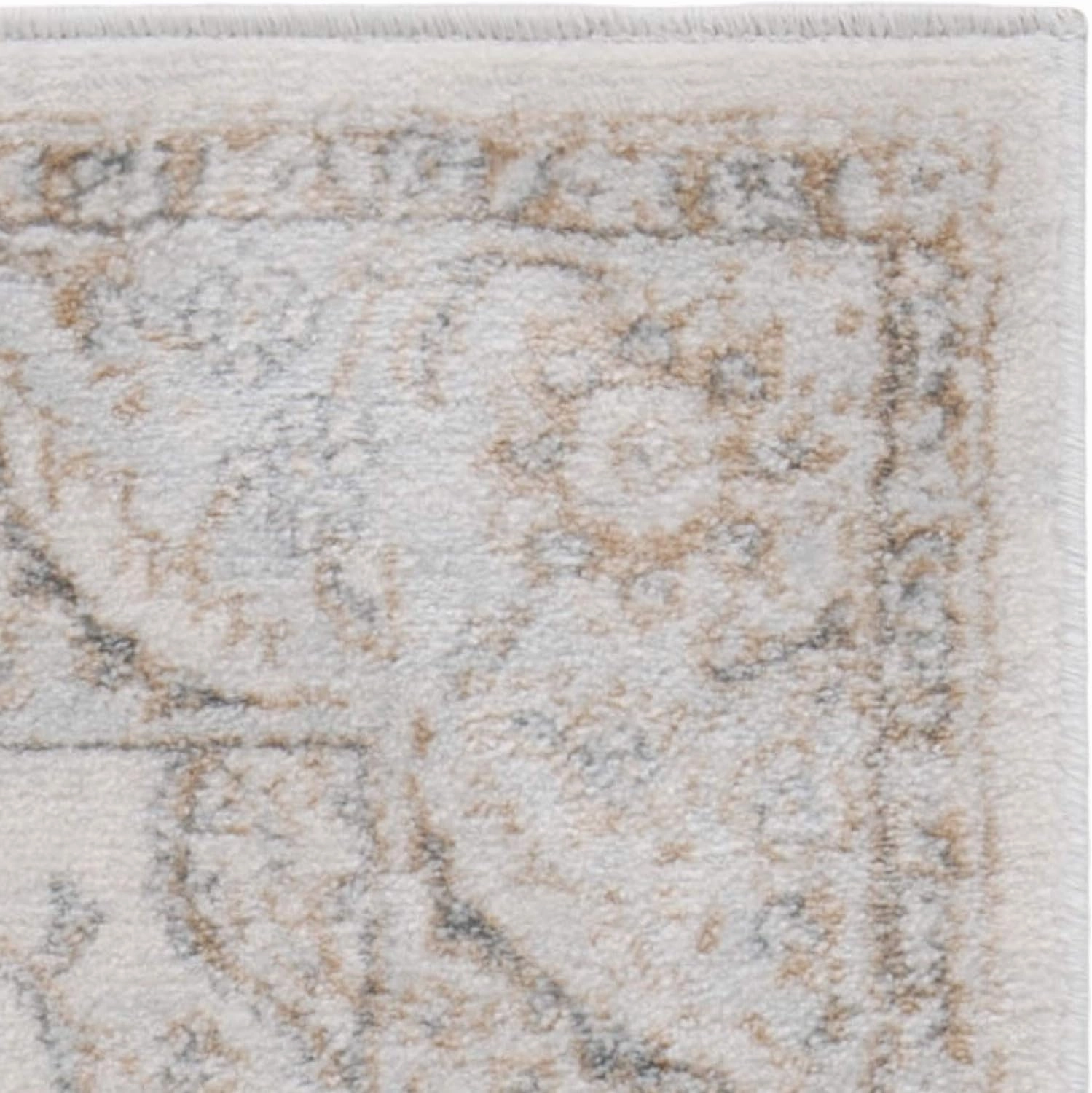 SAFAVIEH Area Rug 8x10 - Isabella Collection - Large - Cream & Beige, Oriental Design, Non-Shedding & Easy Cleaning, Ideal for Living Room, Bedroom, Office, Dining Space (ISA912A)