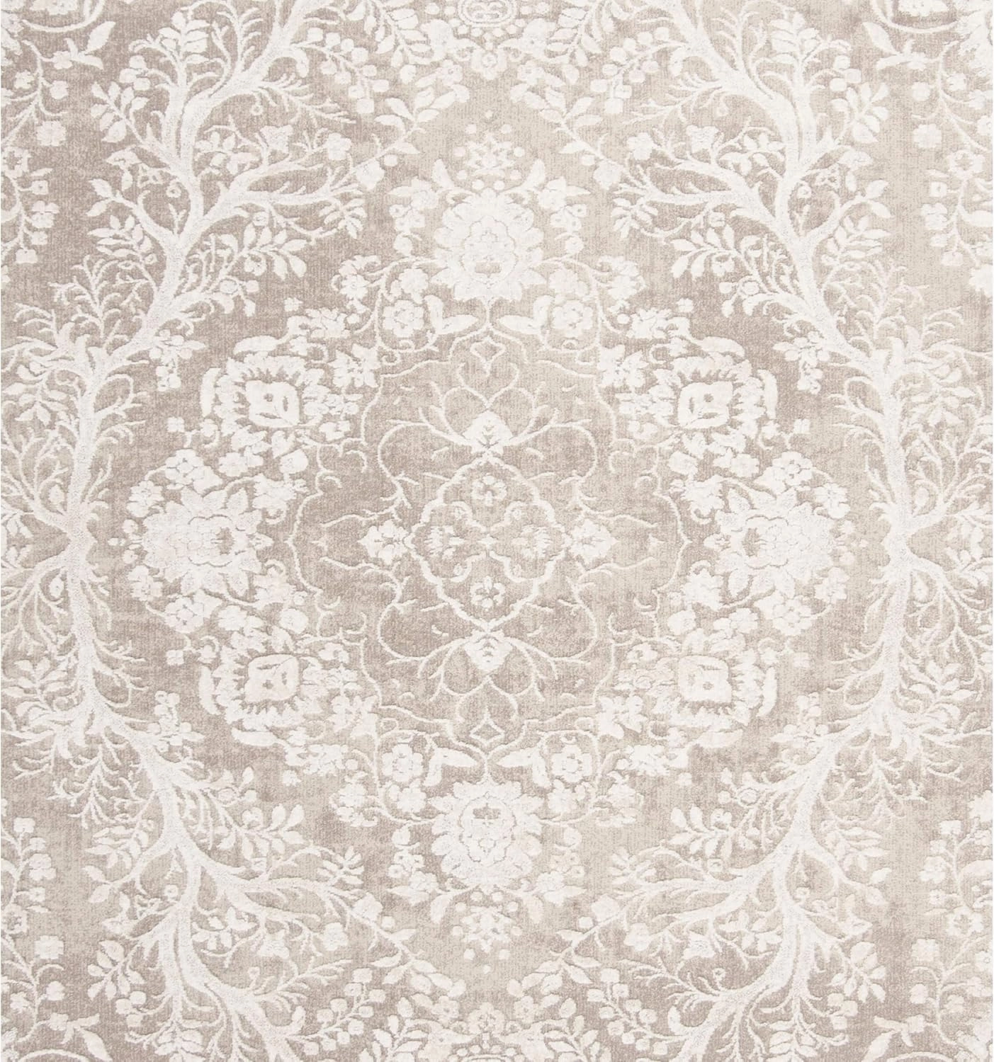 SAFAVIEH Area Rug 8x10 - Reflection Collection - Large - Beige & Cream, Non-Shedding & Easy Cleaning, Ideal for Living Room, Bedroom, Office, Dining Space (RFT668A)