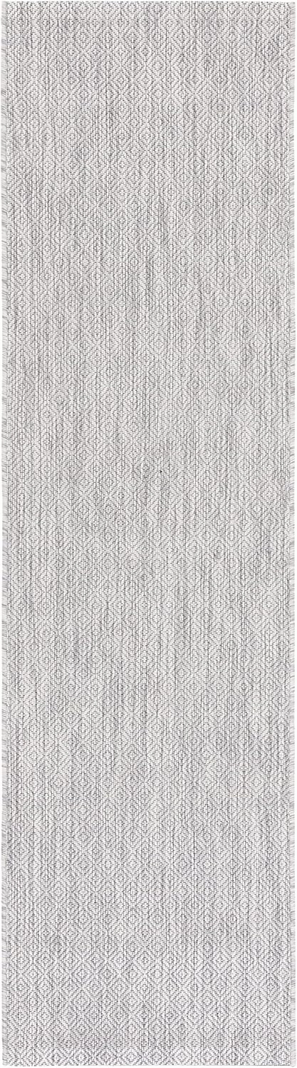 SAFAVIEH Courtyard Collection 2'3' x 8' Grey CY8520 Indoor/ Outdoor Patio Backyard Mudroom Runner Rug