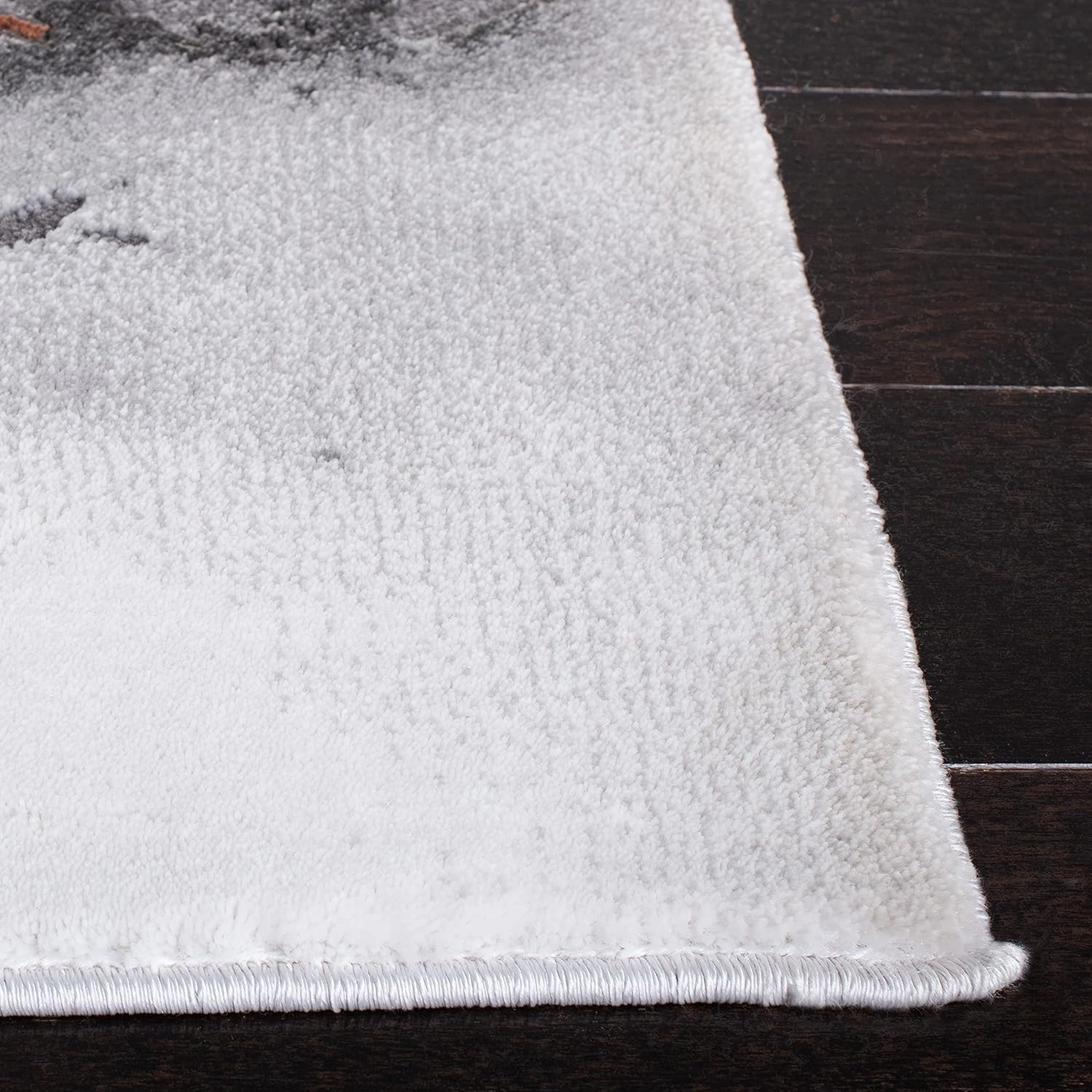 SAFAVIEH Craft Collection 2'3" x 6' Grey/Orange CFT877P Modern Abstract Non-Shedding Entryway Foyer Living Room Bedroom Kitchen Runner Rug