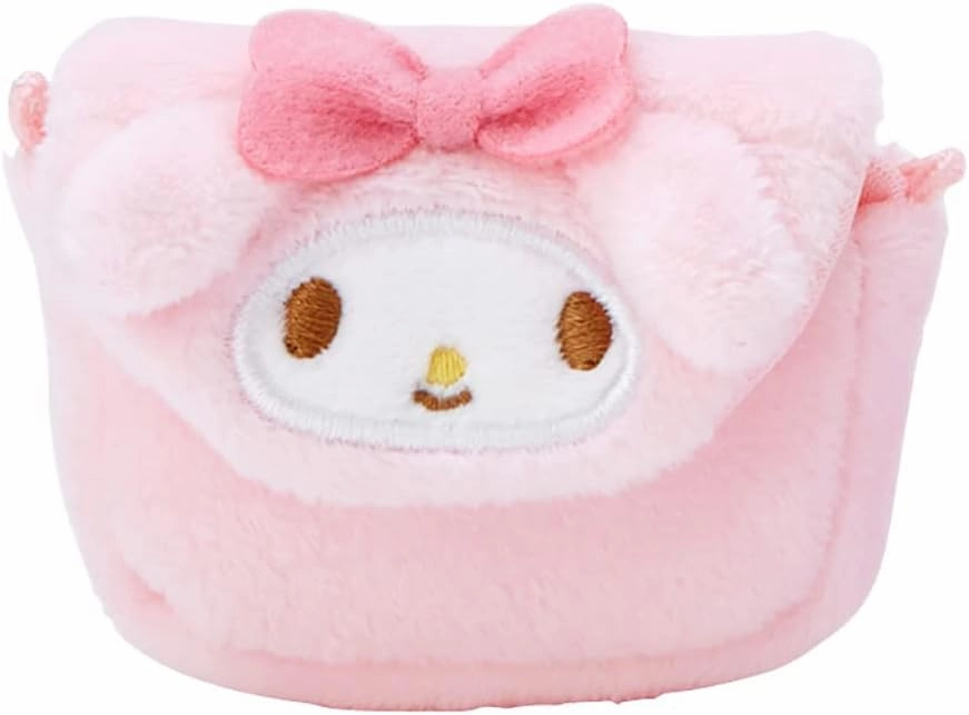 SANRIO My Melody Accessory Set, Character Outing Accessory Set, 2.2 x 0.6 x 1.6 inches (5.5 x 1.5 x 4 cm), Ages 3 and Up, Includes Camera, Bag, Drink, Shoulder Strap