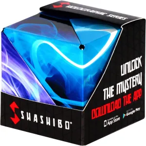 SHASHIBO Holographic Shape Shifting Box - STEM Magnetic Fidget Cube That Transforms Into Over 70 Shapes, Download Fun in Motion Toys Mobile App (Vapor)