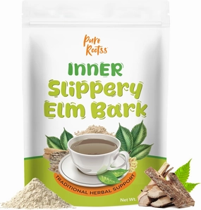 Slippery Elm Bark Powder, 1 lb, Superior Inner Bark Source, Natural Herb for Soothing Throat & Coughing, Digestive & Gut Health, Non-GMO, Pet Friendly (Pack 1)
