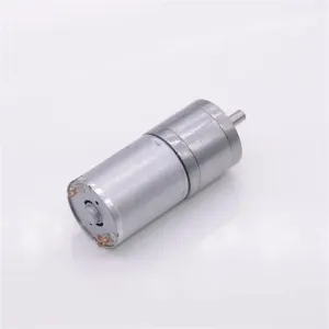 Smell Motor JGA25-370 Mini DC Gear Motor, 6V 12V 24V Motor, 12-1931rpm, Low Speed Motor, for DIY Smart Car Robot, Tools (Size : 620, Color : 6V)