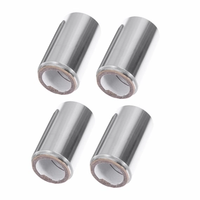 SOIMISS Hair Styling Tool 4 Rolls of Hair Coloring Tin Foil Thermal Technology for Quick Development Easy to Tear for Salons Nail Art