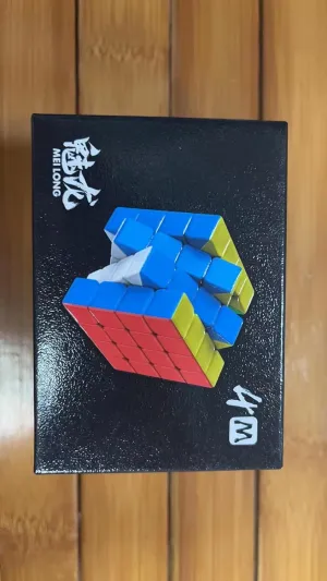 Speed Cube, MOYU Meilong M 4x4 Magic Cube Magnetic Puzzle Cube Flexible Brain Teasers for Kids Adults Boys Girls Gifts (4M)