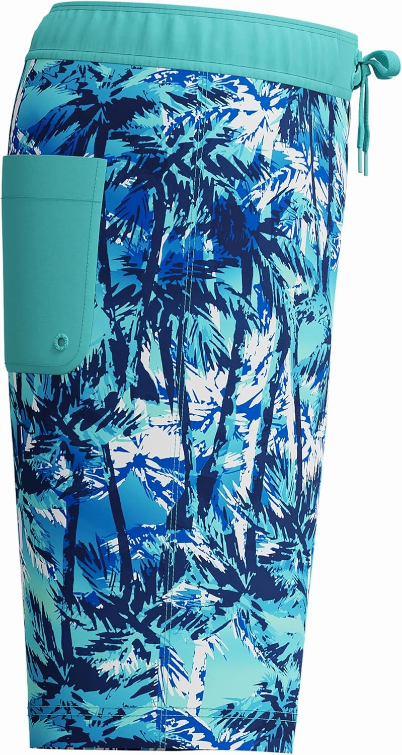 Speedo Boy's Swim Trunk Knee Length Boardshort E-Board Printed