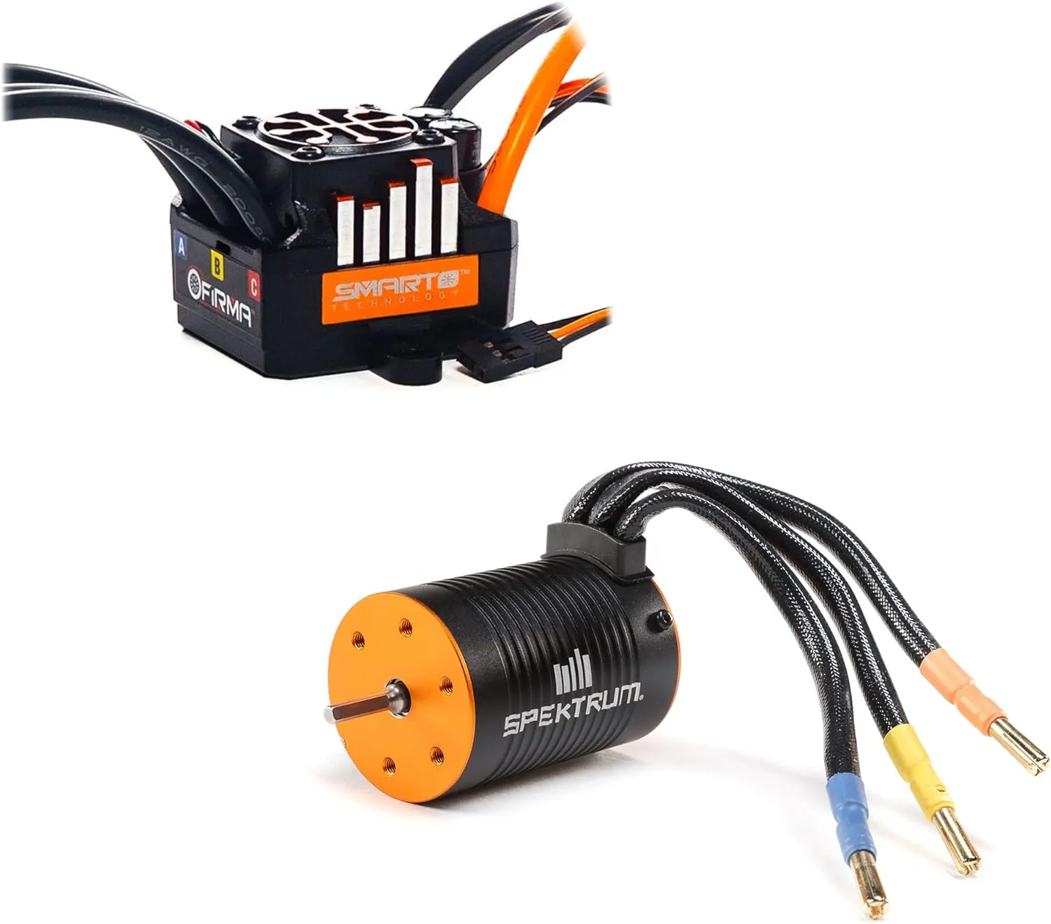 Spektrum Firma 100A Brushless Smart ESC / 6500Kv Sensorless Motor Combo: No-Prep, SPMXSEMC13